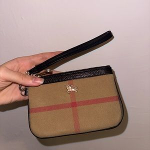 Burberry wristlet